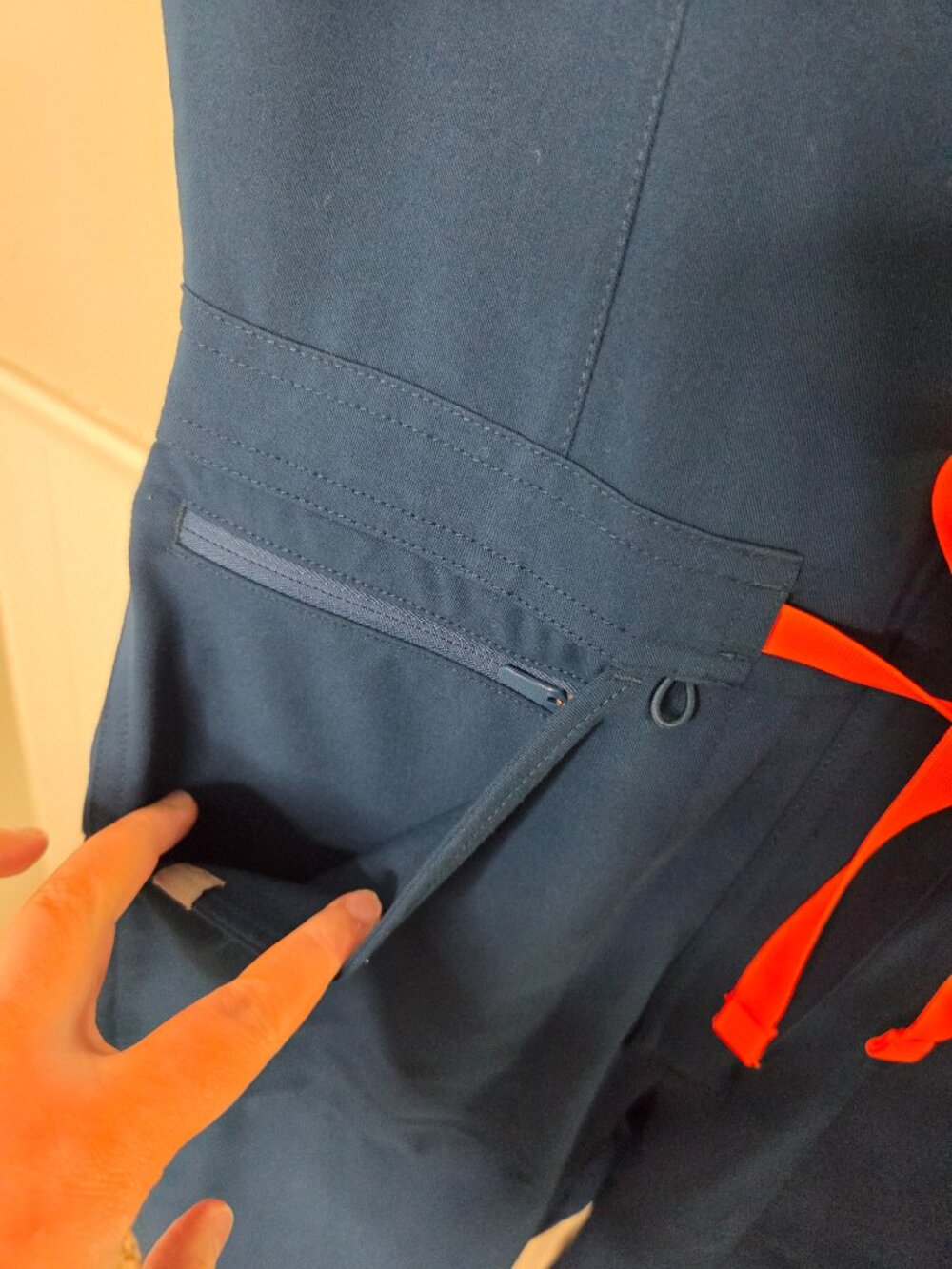 FIGS Blue Rafaela Cargo ScrubJumpsuit™ - Picture 4 of 7